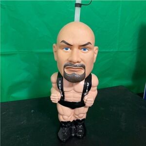 Vintage Stone Cold Steve Austin bottle with straw